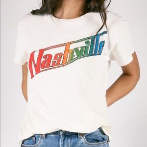 Daydreamer x Free People Nashville graphic tee sz S